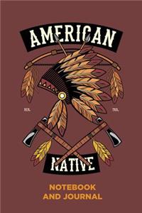 American Native Notebook and Journal