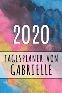 2020 Tagesplaner von Gabrielle