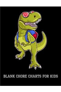 Blank Chore Charts for Kids