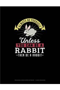 Always Be Yourself Unless You Can Be A Rabbit Then Be A Rabbit