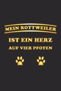 Mein Rottweiler ist ein Herz auf vier Pfoten