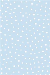 Trendy Polka Dots Design Notebook