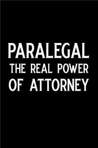 Paralegal the Real Power of Attorney