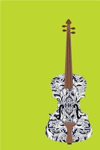 Music Violin - 2019 & 2020 Mid Year Academic Journal With Mind Maps, Budget Planner, Goal Setting & Inspirational Quotes