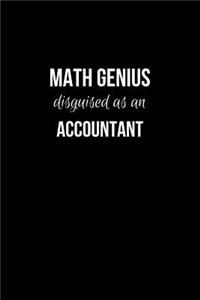 Math Genius Disguised as an Accountant