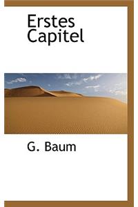 Erstes Capitel