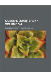 Queen's Quarterly (Volume 3-4)