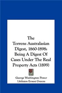 The Torrens Australasian Digest, 1860-1898