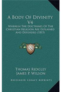 A Body of Divinity V4