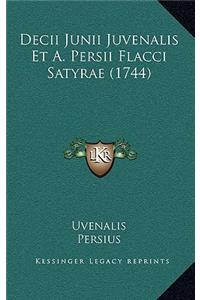 Decii Junii Juvenalis Et A. Persii Flacci Satyrae (1744)