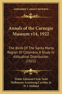 Annals of the Carnegie Museum v14, 1922