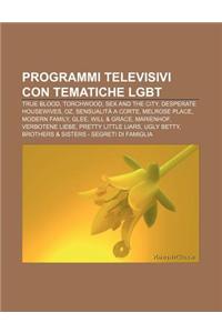 Programmi Televisivi Con Tematiche Lgbt
