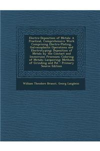Electro-Deposition of Metals