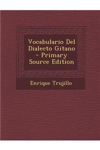 Vocabulario del Dialecto Gitano