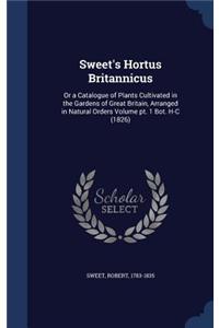 Sweet's Hortus Britannicus