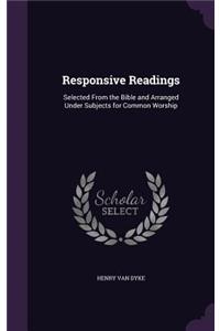 Responsive Readings