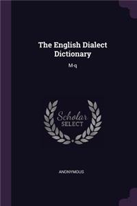 English Dialect Dictionary