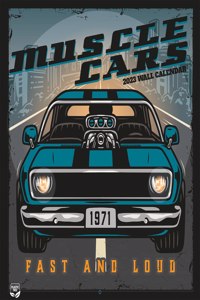 Muscle Cars 12x12 Photo Wall Calendar