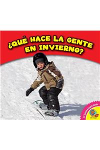 Que Hace La Gente En Invierno?