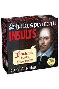 Shakespearean Insults 2021 Day-To-Day Calendar