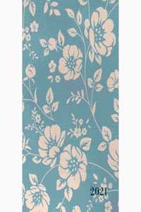 FASHION DIARY BLUE FLORAL A5 DIARY 2021