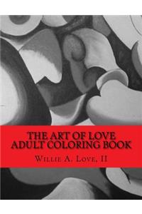 Art of Love Adult Coloring Book