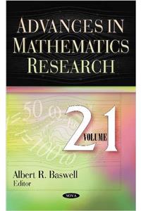 Advances in Mathematics Research