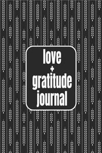 love + gratitude journal