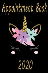 Unicorn Appointment Book 2020