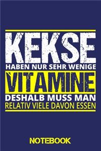 Notebook Kekse