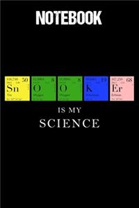 Notebook Snooker is my Science