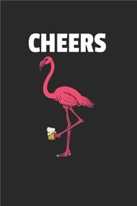 Flamingo Bier Notizbuch