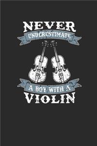 Never Underestimate A Boy With A Violin