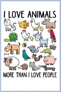 I love animals