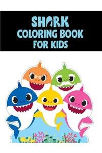 Shark Coloring Book For kids