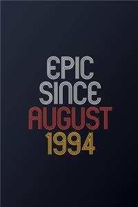 Epic Since August 1994