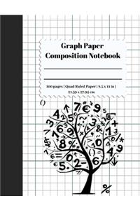 Graph Paper Composition Notebook