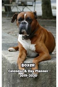 Boxer Calendar & Day Planner 2019-2020