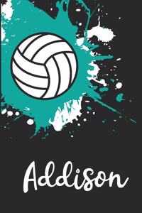Addison Volleyball Notebook