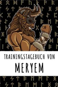 Trainingstagebuch von Meryem