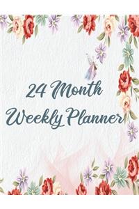 24 Month Weekly Planner
