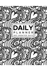 Daily Planner 365 Undated Days
