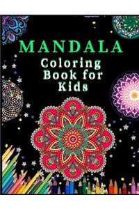 Mandala Coloring Book for Kids