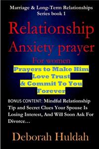 Relationship Anxiety Prayer For Women