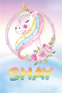 Shay: Want To Give Shay A Unique Memory & Emotional Moment? Show Shay You Care With This Personal Custom Named Gift With Shay's Very Own Unicorn Custom Na