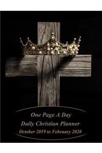 One Page A Day Daily Christian Planner