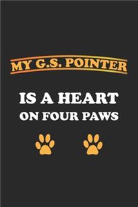 My G.S. Pointer is a heart on four paws