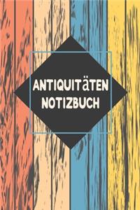 Antiquitäten Notizbuch