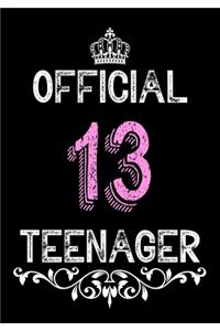 Official 13 Teenager