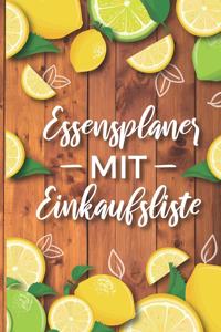 Essensplaner mit Einkaufsliste